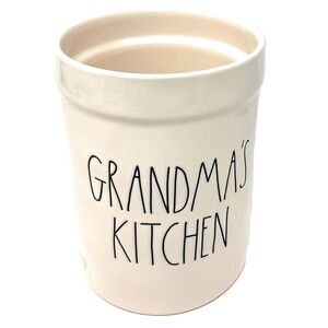 Rae Dunn Grandma's Kitchen' Utensil Crock